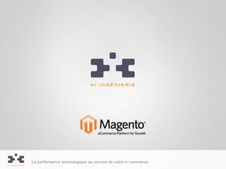 La performance technologique au service de votre e-commerce
 