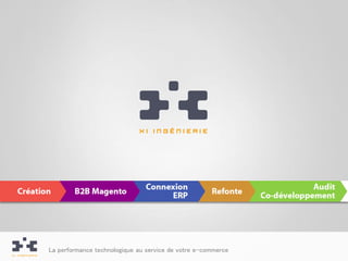 La performance technologique au service de votre e-commerce
 