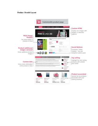 Product Details Layout
 