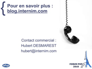 Pour en savoir plus :blog.internim.comContact commercial :Hubert DESMARESThubert@internim.com 