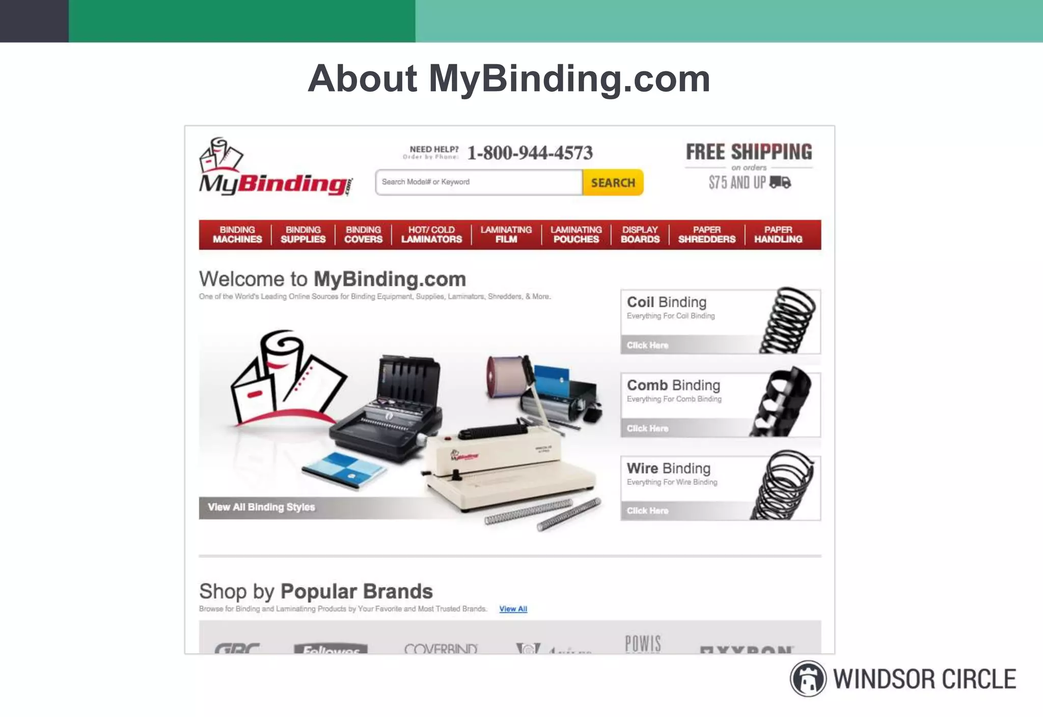 About MyBinding.com
 