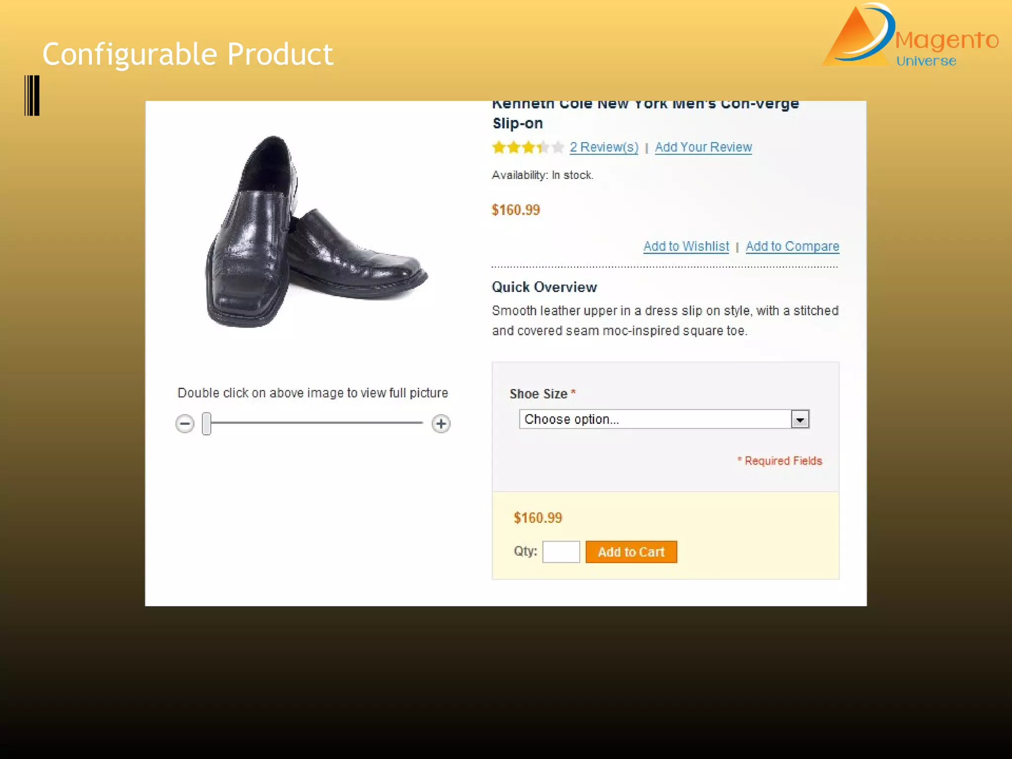Configurable Product
 