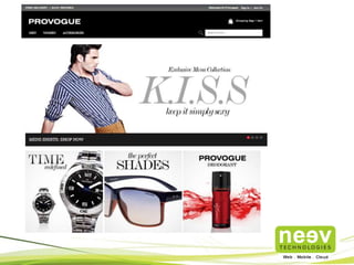 Case Studies of Magento-based eCommerce
Development
 