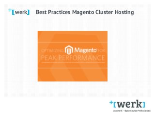 3000 Onlineshop-Bestellungen in 4 Stunden - mit Cluster Hosting Magento Performance beliebig hoch skalieren 