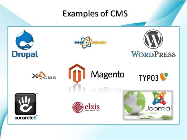 magento cms presentation cms examples
