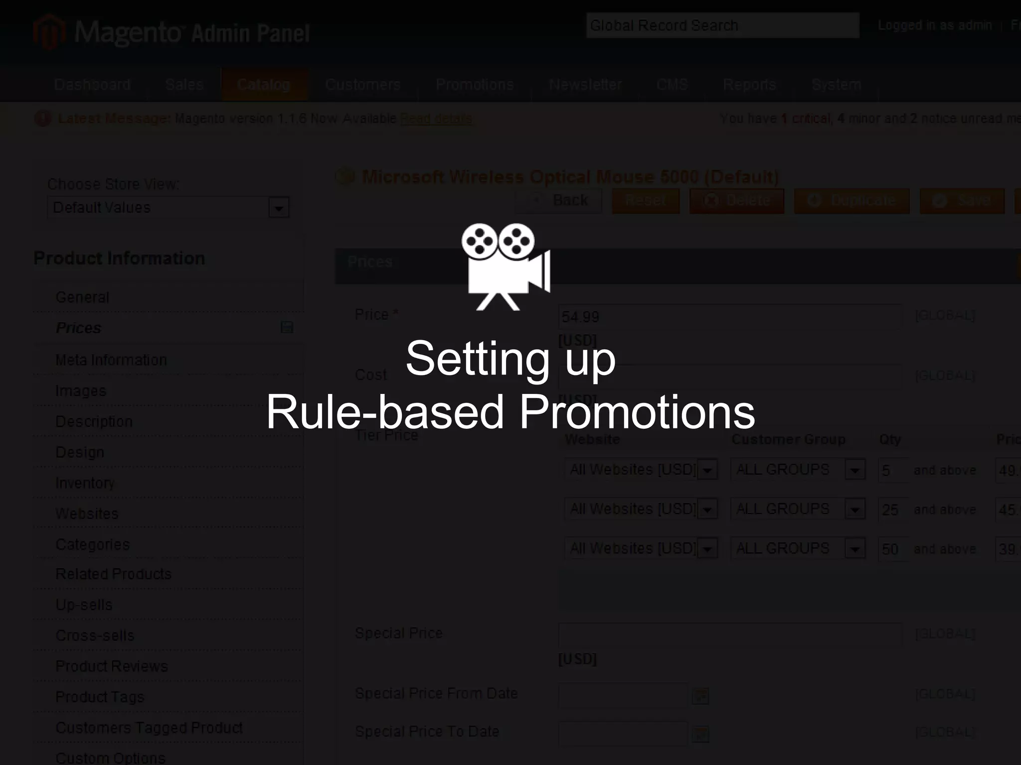 Setting up Rule-based Promotions 