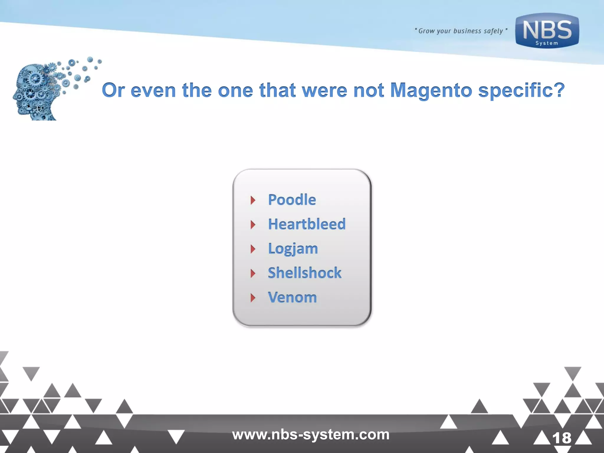 18www.nbs-system.com 18www.nbs-system.com Or even the one that were not Magento specific?#@% 