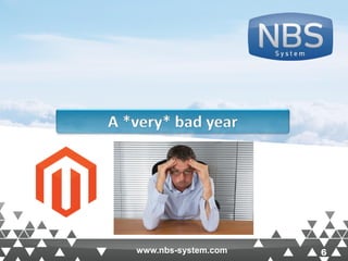 6www.nbs-system.com 6
A *very* bad year
www.nbs-system.com
 