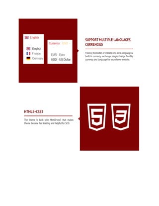 Magento wine store theme