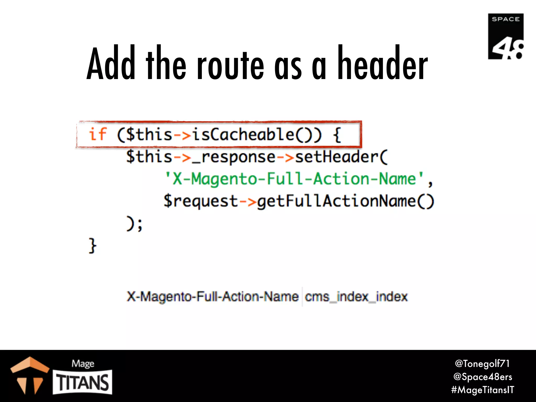 © 2017 Magento, Inc. Page |
• time
• hit, miss
• route
• url
M2 FPC monitoring
29
 