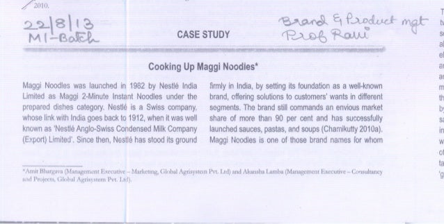 Nestle india case study image