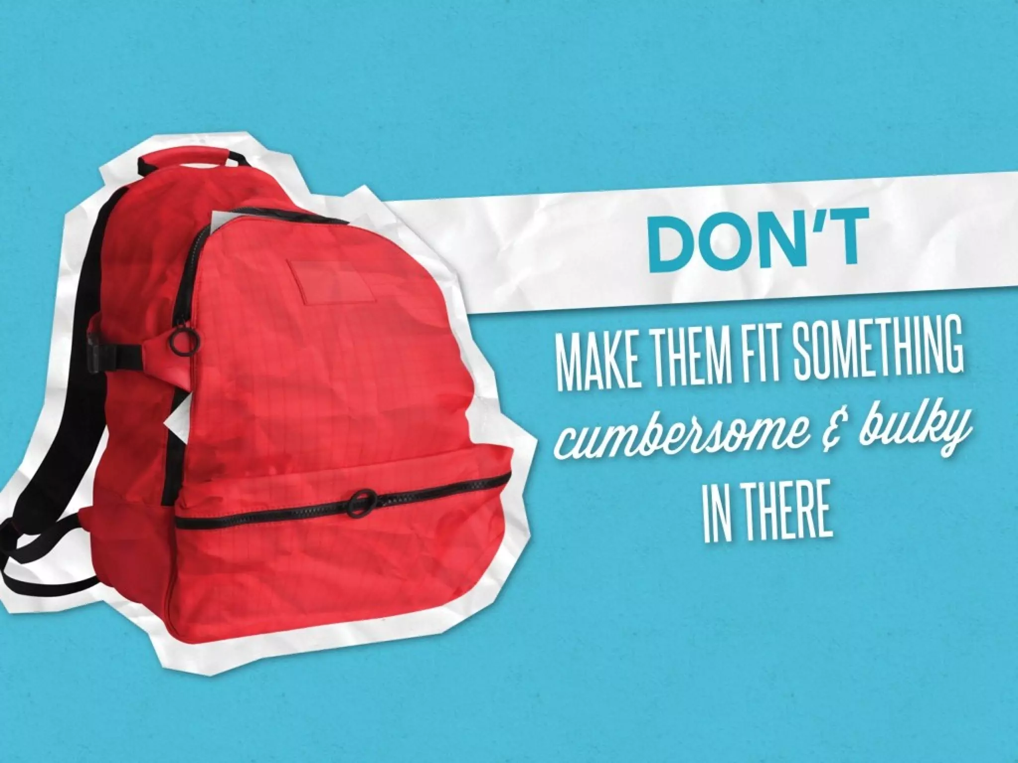 Your Presentation as a Backpack