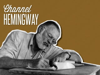 Your Presentation as a Backpack