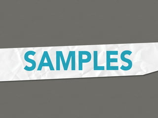 Your Presentation as a Backpack