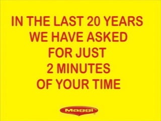 Maggi noodles : ECONOMIC SURVEY