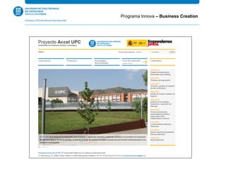 Programa Innova – Business Creation
 