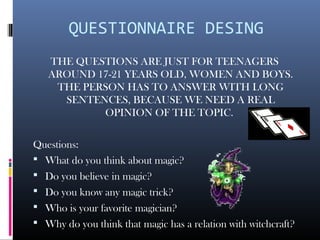 Questions About Magic Magic | PPT