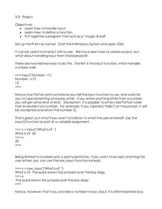 Magic 8 ball putting it all together | DOCX | Operating Systems ...