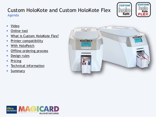 magicard holokote