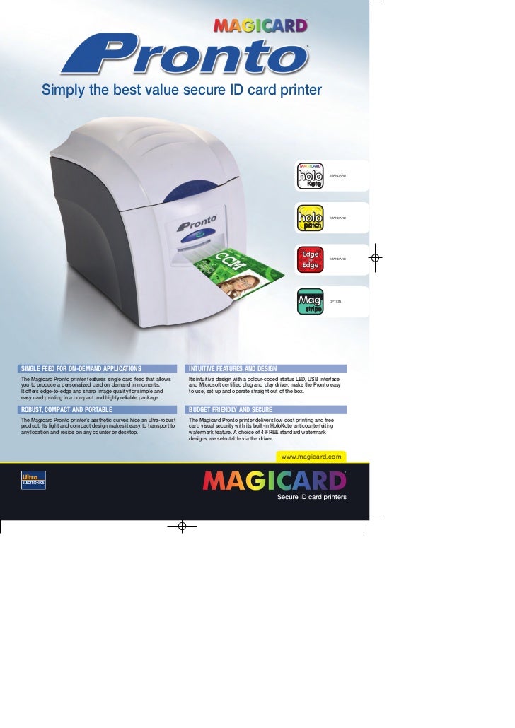 magicard pronto v2 driver