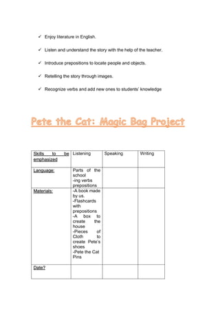 Magic Bag Project | PDF