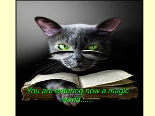 You are entering now a magic world...... 