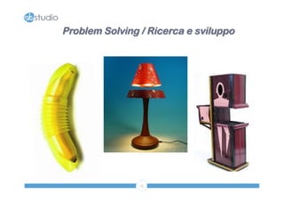 Problem Solving / Ricerca e sviluppo 
15 
 