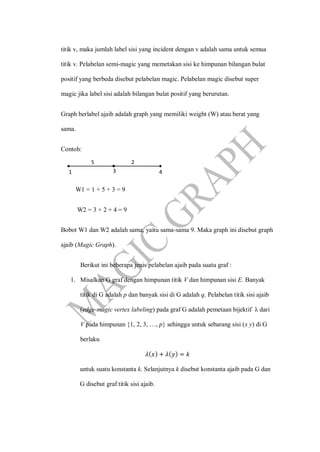 Magic graph | PDF
