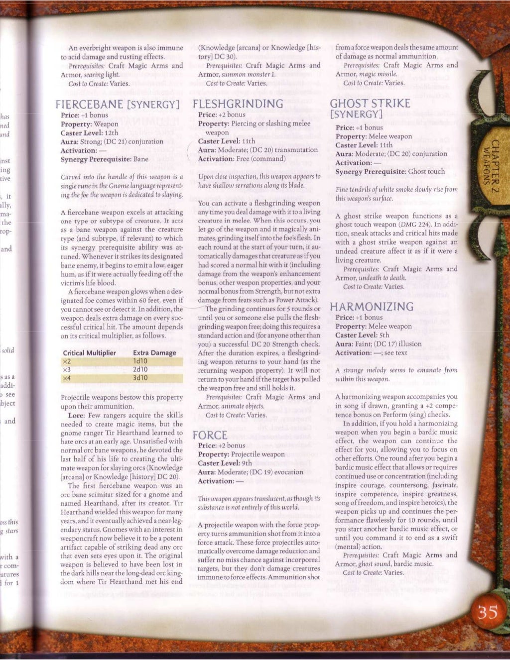 D&D Magic item compendium 3.5