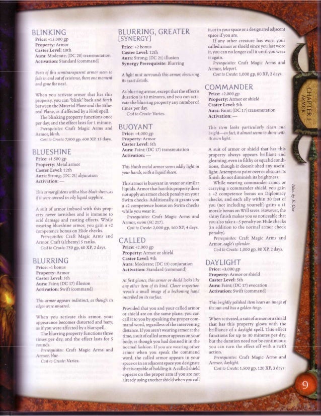D d magic item compendium 3 5