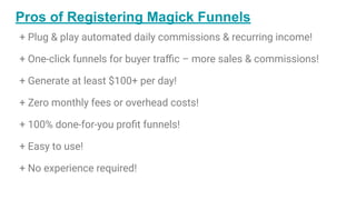 MagickFunnels: Affiliate Marketing Success-Email Marketing Sales Funnel