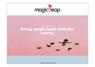 Magic Leap Series A Deck