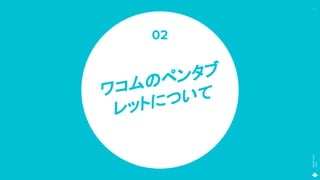 MAGICLEAP
2020
7
ワコムのペンタブ
レットについて
02
 