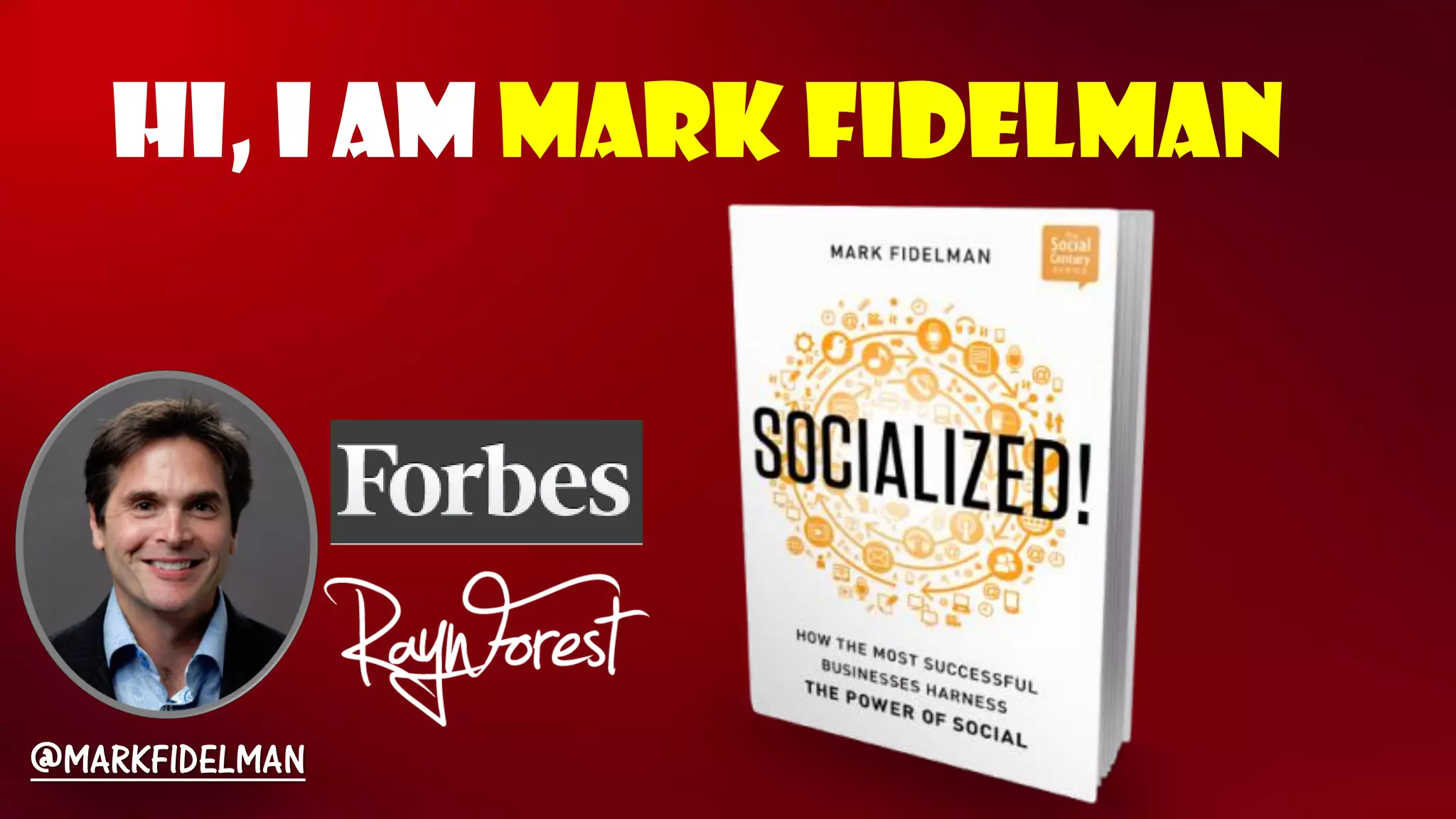 Hi, I am Mark Fidelman@MARKFIDELMAN  