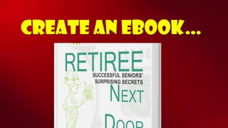 Create an ebook…  