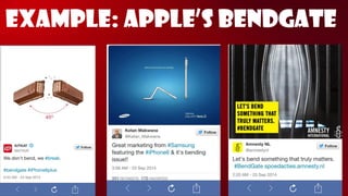 EXAMPLE: APPLE’S BENDGATE  