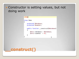 PHP 5 Magic Methods | PPTX