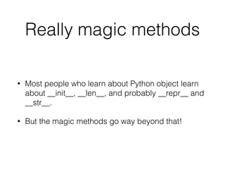 Python's magic methods | PDF