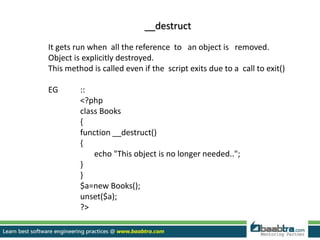 Magic methods in php | PPTX