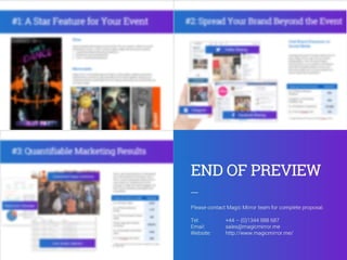 Magic Mirror for Event Companies V2.2_Preview