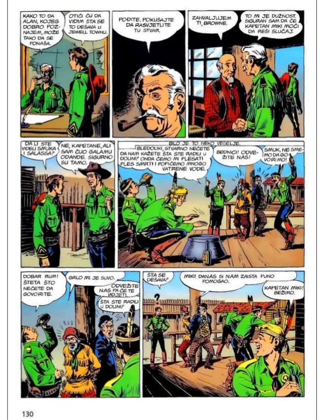 magično lice - kapetan miki