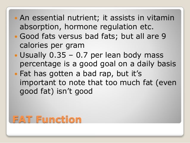 Fat 8 Ef 82 97 An Essential Nutrient Fat 8 Ef 82 97 An Essential Nutrient