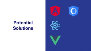 Potential
Solutions
 