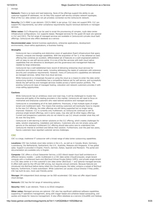 G05 2014 Magic quadrant for cloud - G05 2014 Magic Quadrant For Cloud Infrastructure As A Service 8 320 