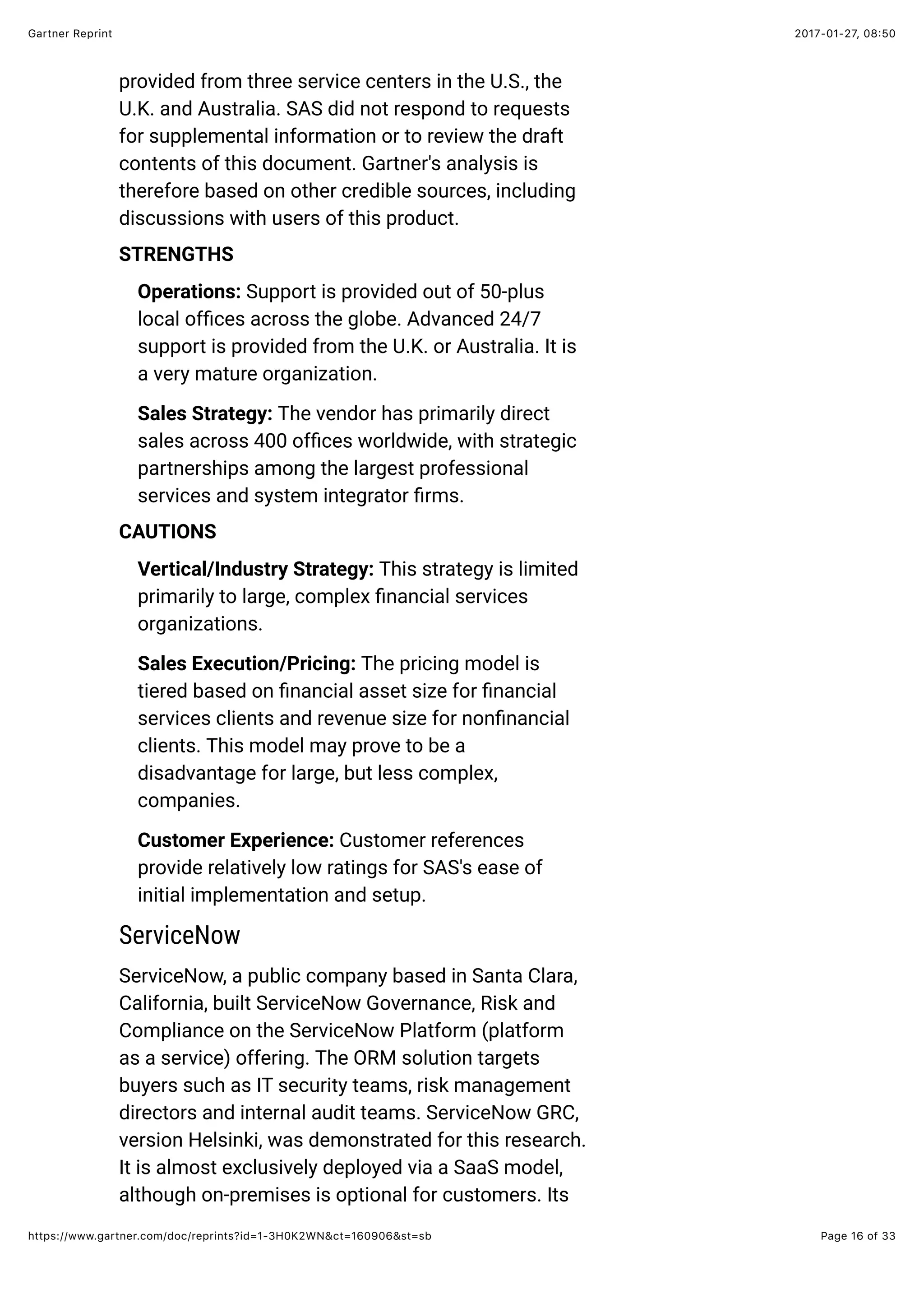 Magic quadrant for operational risk management solutions | PDF
