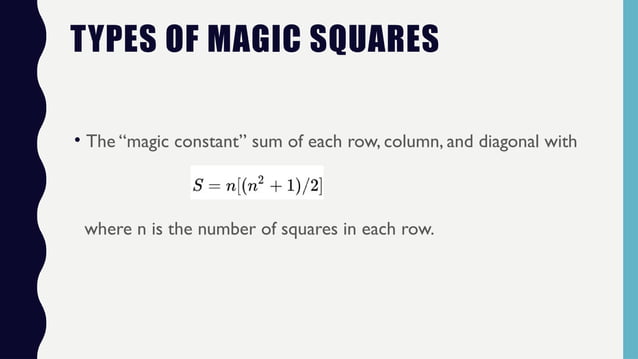 Introduction to Magic square and how to Create Magic Squares.pptx