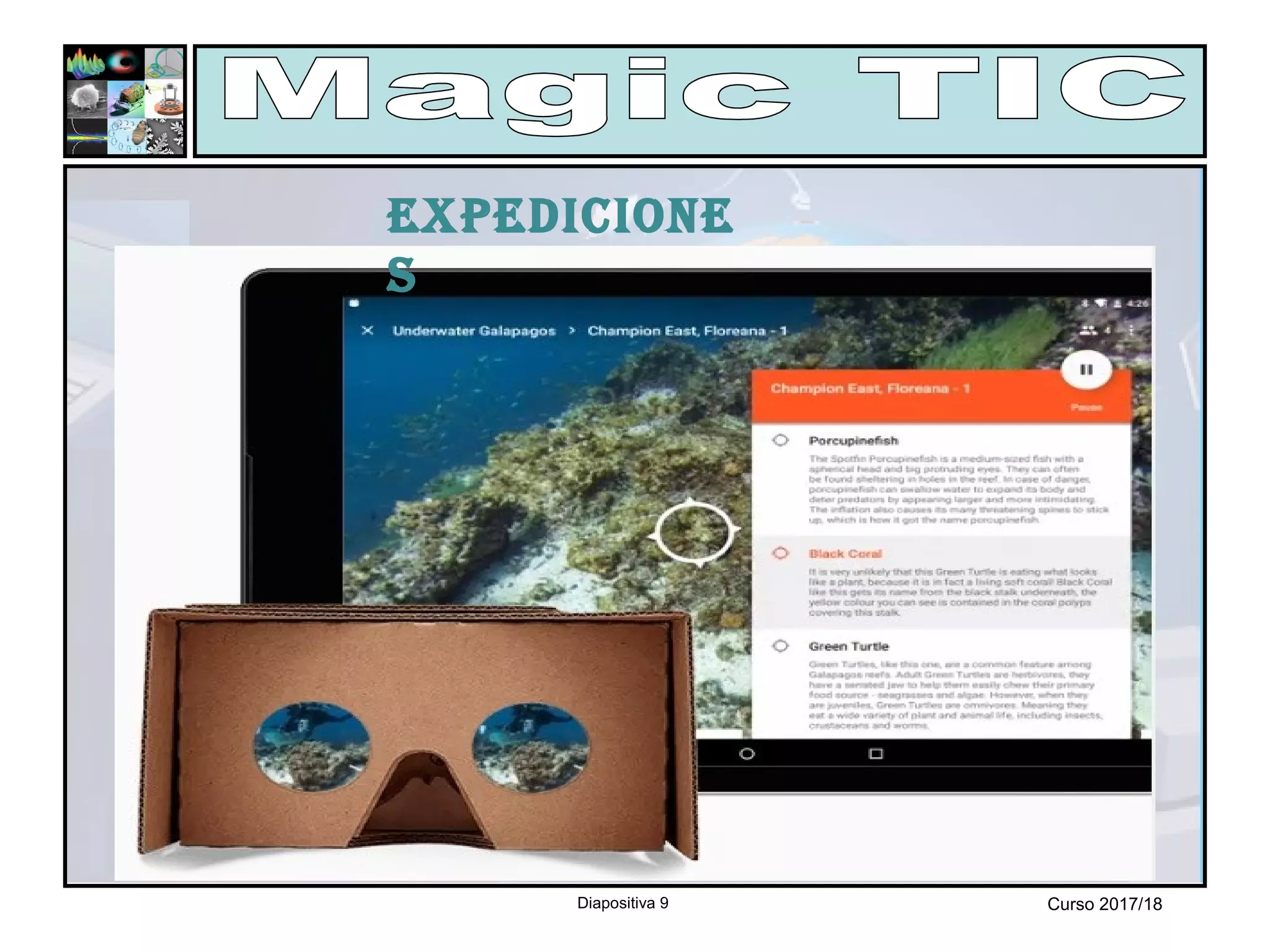 Curso 2017/18Diapositiva 9
EXPEDICIONE
S