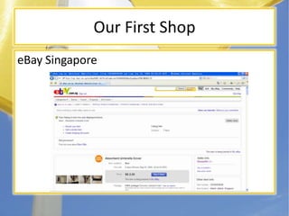 Our First ShopeBay Singapore