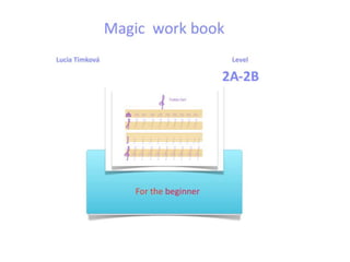 Magic work book 2A-2B