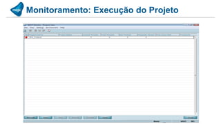 Monitoramento: Execução do Projeto
 